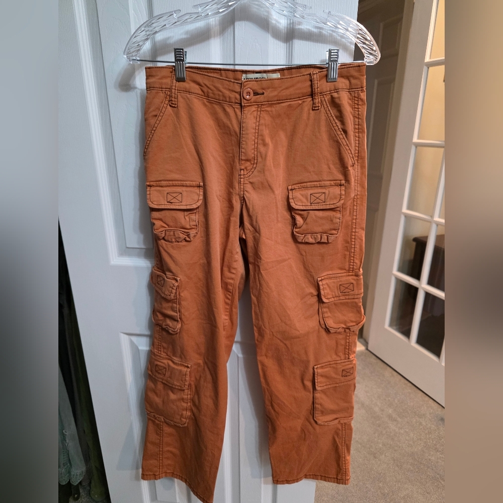 Lovegen Cargo Pants in Rust Orange
